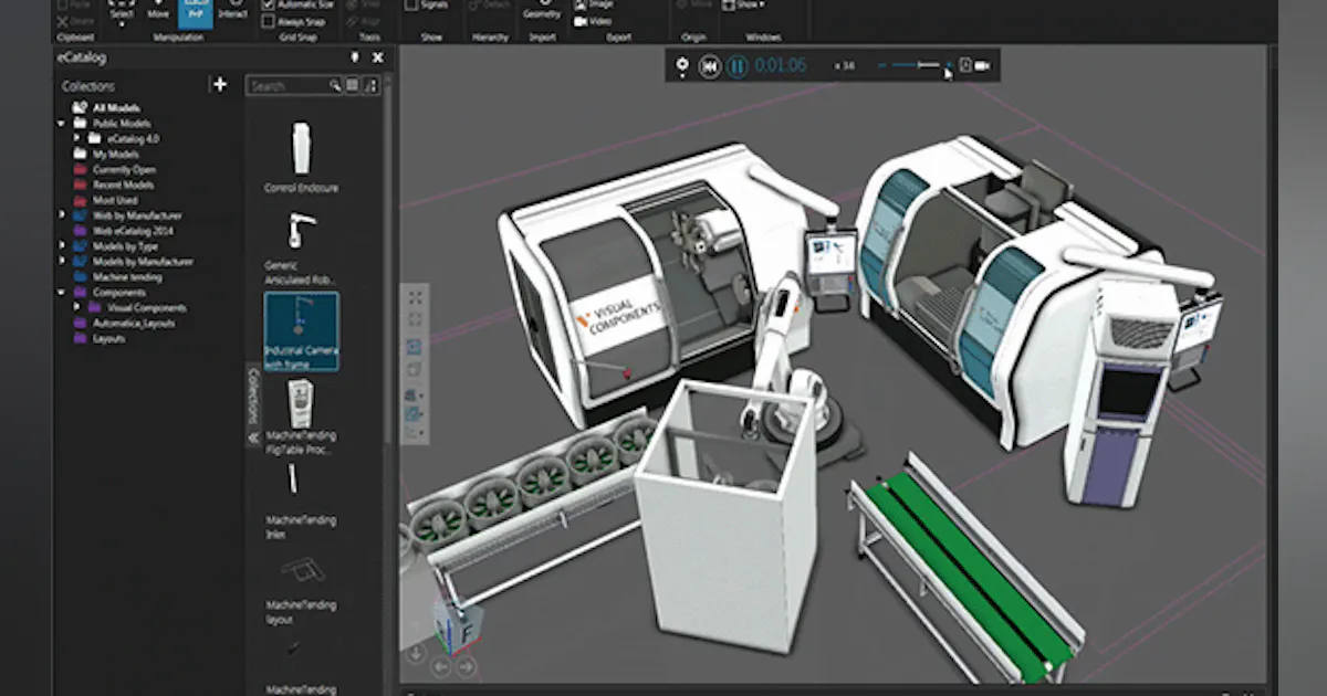 Speed design, verification with 3D simulation | Control Global