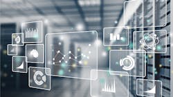 concept image of data analytics icons concept image of data analytics icons