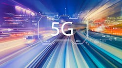 5G network with abstract high speed technology POV motion blur 5G network with abstract high speed technology POV motion blur