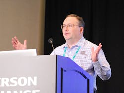 “This is how you grow from manual processes to the future.” Proconex’s Maury Bayer spread the word about SIS ProofCheck at Emerson Exchange. “This is how you grow from manual processes to the future.” Proconex’s Maury Bayer spread the word about SIS ProofCheck at Emerson Exchange.