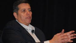 “The data we get off of electric vehicles is immense—for monitoring, for maintenance, for performance optimization to validate quality claims.” Darren Elliott of ZEVx joined panelists in the Automotive & Tire Industry Forum at Automation Fair to discuss how digitalization is critical for accessing and modifying data to improve processes. “The data we get off of electric vehicles is immense—for monitoring, for maintenance, for performance optimization to validate quality claims.” Darren Elliott of ZEVx joined panelists in the Automotive & Tire Industry Forum at Automation Fair to discuss how digitalization is critical for accessing and modifying data to improve processes.