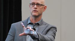 “This is not your father’s manufacturing facility,” said Plex Systems’ Jerry Foster during his presentation on how innovative technologies are boosting productivity. “This is not your father’s manufacturing facility,” said Plex Systems’ Jerry Foster during his presentation on how innovative technologies are boosting productivity.