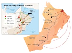 Figure 1: To coordinate and optimize its 205 oil fields, 33,000 km of pipelines and 75 control facilities, Petroleum Development of Oman (PDO) is developing an Integrated operations Center (IOC) and an instrument asset monitoring system (iAMS) with help from Emerson’s software. The IOC will centralize PDO’s process controls and engineering expertise at its headquarters in Muscat, break down former silos and inefficiencies, and enable collaboration and improved decision-making. Figure 1: To coordinate and optimize its 205 oil fields, 33,000 km of pipelines and 75 control facilities, Petroleum Development of Oman (PDO) is developing an Integrated operations Center (IOC) and an instrument asset monitoring system (iAMS) with help from Emerson’s software. The IOC will centralize PDO’s process controls and engineering expertise at its headquarters in Muscat, break down former silos and inefficiencies, and enable collaboration and improved decision-making.