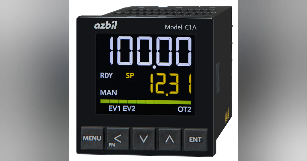 Single Loop Process Controller Accurate, fast, labor-saving single-loop controller | Control Global