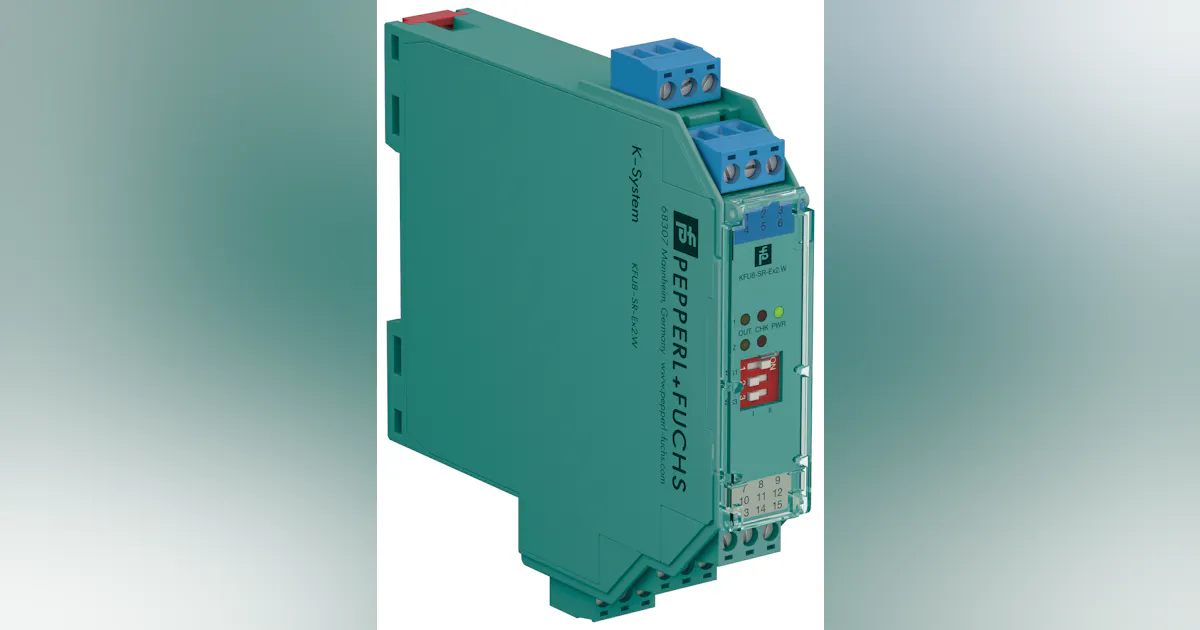 Pepperl+Fuchs KFU8-SR-EX universal powered switch amplifier | Control ...