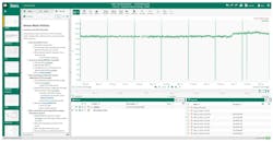 Figure 2: Chevron’s Salt Lake City refinery used Seeq Workbench to build a greenhouse gas (GHG) report. Analytics are applied to the data while it’s visualized in trend view within Workbench; steps in the analysis are captured in the Journal tab. An external tool, using Seeq Data Lab’s Appmode, is launched from the Tools tab in Workbench to export prepared data for ingestion into Chevron’s Sphera software. Figure 2: Chevron’s Salt Lake City refinery used Seeq Workbench to build a greenhouse gas (GHG) report. Analytics are applied to the data while it’s visualized in trend view within Workbench; steps in the analysis are captured in the Journal tab. An external tool, using Seeq Data Lab’s Appmode, is launched from the Tools tab in Workbench to export prepared data for ingestion into Chevron’s Sphera software.