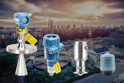 Emerson's Rosemount non-contacting radar technologies are used in industries such as oil and gas, chemical processing, food and beverage, metals and mining, water and wastewater and process industry utilities. Emerson's Rosemount non-contacting radar technologies are used in industries such as oil and gas, chemical processing, food and beverage, metals and mining, water and wastewater and process industry utilities.