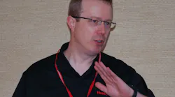 “We’ve got a greenfield. They’re literally just grass right now. Don’t build a new old factory. Fast-start toward autonomous from Day 1.” Honeywell’s Fredrik Westerberg cited the potential of EV-battery gigafactories at the 2023 Honeywell Users Group in Orlando, Fla.