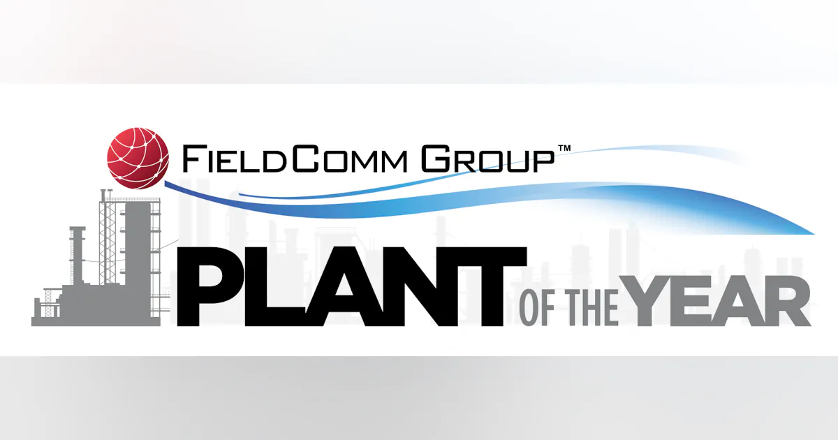 Fieldcomm Group Fdi FieldComm Group seeks Plant of the Year nominees | Control Global