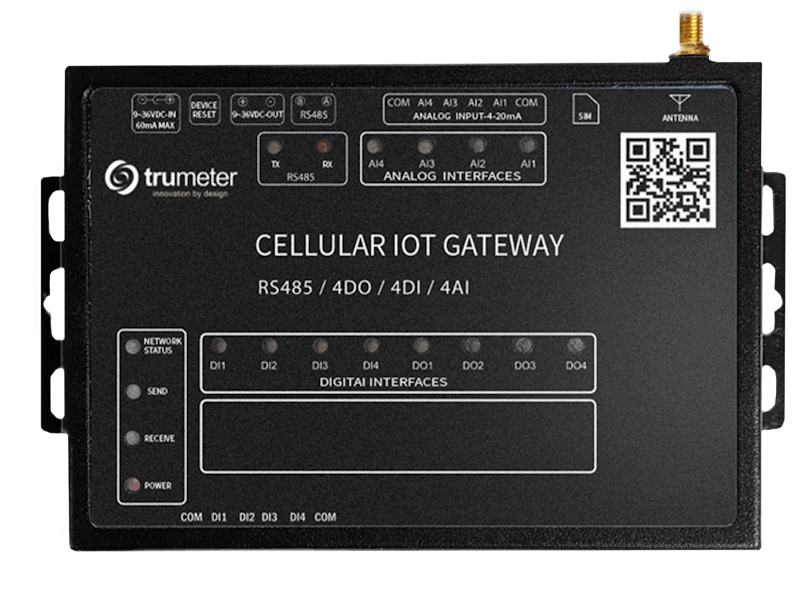 Gateway monitors up to four APMs Control Global