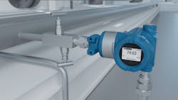 The transmitter continuously monitors for plugged lines and alerts users to abnormal conditions The transmitter continuously monitors for plugged lines and alerts users to abnormal conditions