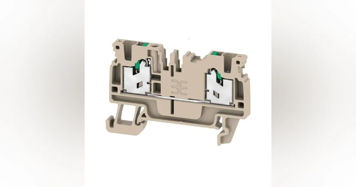 Snappable terminal blocks with stripped, fine-stranded conductors ...