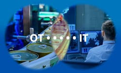 Process plants gain big advantages in their operations by getting information directly from OT into IT and from IT back into OT. Process plants gain big advantages in their operations by getting information directly from OT into IT and from IT back into OT.