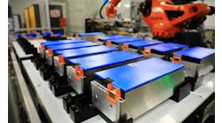 Lithium-ion batteries are manufactured at Lishen Battery&rsquo;s Tianjin facility.