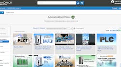 AutomationDirect&rsquo;s library of more than 1,500 videos on a variety of process control, automation and other technical topics is available at its website and on YouTube, and includes basic and advanced product introductions, technical support, training and supplier introductions. Source: AutomationDirect