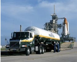 Figure 2: Cryogenic liquid hydrogen fuel tank for Artemis Moon landing Figure 2: Cryogenic liquid hydrogen fuel tank for Artemis Moon landing