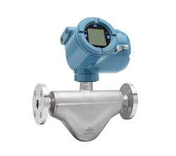 Micro Motion G-Series Coriolis flow and density sensor with 4700 Coriolis transmitter with Bluetooth wireless technology. Micro Motion G-Series Coriolis flow and density sensor with 4700 Coriolis transmitter with Bluetooth wireless technology.