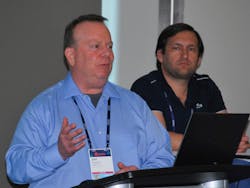 “AMS Device Manager can always be on, scanning and assessing usage, and sending active status alerts to a list. We now have a one-stop-shop to determine asset health.” Experitec’s Joel Holmes, together with Bayer’s Derek Ybarra, discussed strides Bayer has made to move from reactive to preventive and predictive maintenance of its instrumentation assets. “AMS Device Manager can always be on, scanning and assessing usage, and sending active status alerts to a list. We now have a one-stop-shop to determine asset health.” Experitec’s Joel Holmes, together with Bayer’s Derek Ybarra, discussed strides Bayer has made to move from reactive to preventive and predictive maintenance of its instrumentation assets.