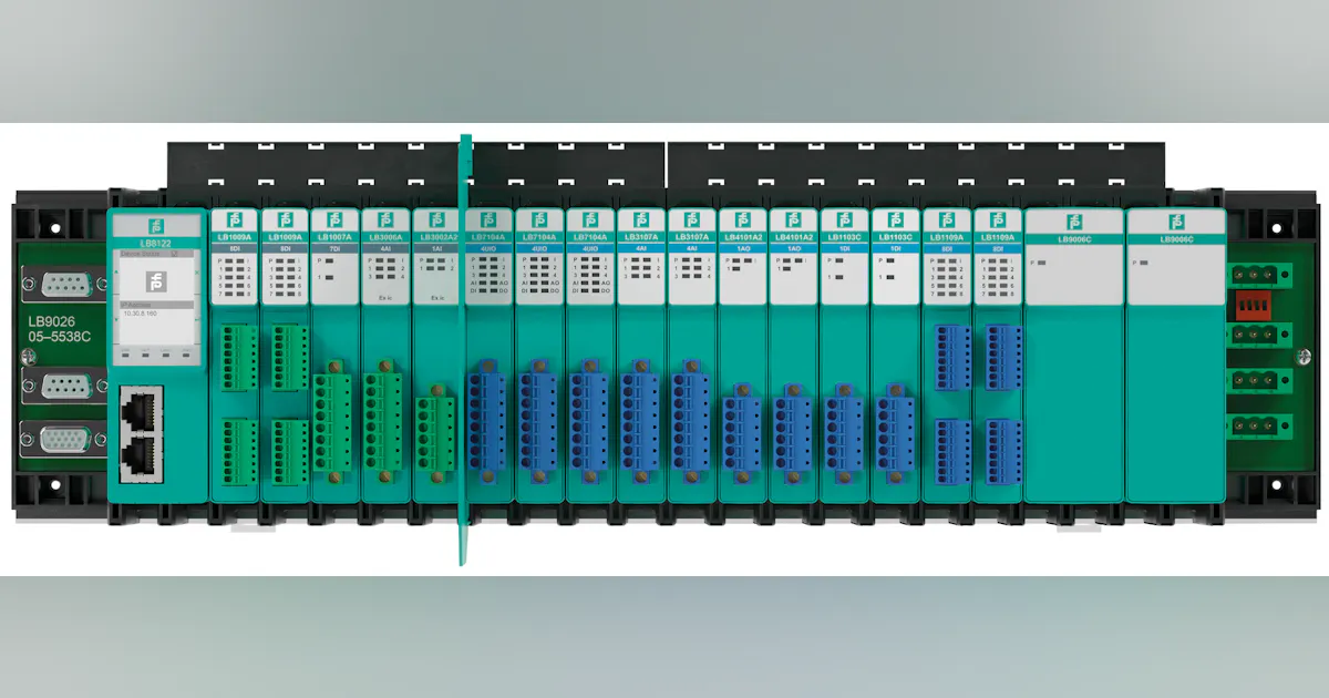 LB remote I/O from Pepperl+Fuchs for Zone 2/Div. 2 areas | Control Global
