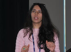 “We selected DeltaV control technologies because we see Emerson as the leading automation provider to the life sciences industry.” Prajakta Bhanap of Thermo Fisher Scientific discussed the company’s creation of Cellmation, a digital solution that dramatically streamlines the manufacture of cell therapies. “We selected DeltaV control technologies because we see Emerson as the leading automation provider to the life sciences industry.” Prajakta Bhanap of Thermo Fisher Scientific discussed the company’s creation of Cellmation, a digital solution that dramatically streamlines the manufacture of cell therapies.