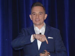 “You get retention by connecting people through collaboration, training and mentorship. It's easy to quit a task or a job. But it's hard to quit a team.” Anthony Murphy delivered the Plex Summit keynote address at this week’s Automation Fair 2023. “You get retention by connecting people through collaboration, training and mentorship. It's easy to quit a task or a job. But it's hard to quit a team.” Anthony Murphy delivered the Plex Summit keynote address at this week’s Automation Fair 2023.