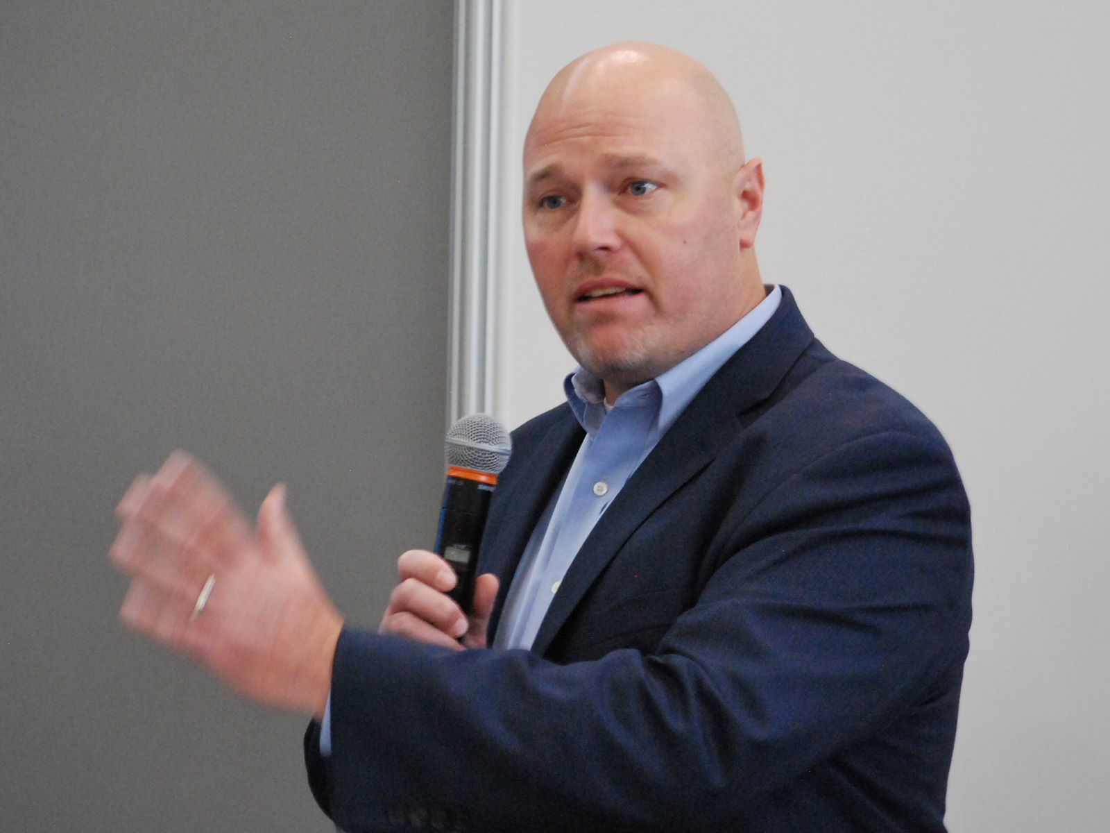 &ldquo;When you talk about material movement in a facility, you think of driving automation through that.&rdquo; Rockwell Automation&rsquo;s Gregory Gernert, Jr., explained how AMRs can literally deliver AI at Automation Fair in Boston.