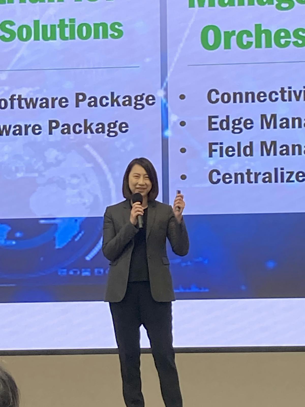 Linda Tsai, president of Industrial IoT at Advantech