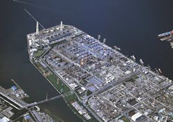 Figure 1: Cosmo Oil Co. performance tests a quadruped robot from Boston Dynamics in September at its Yokkaichi refinery in central Japan. Cosmo collaborated with Yokogawa on this proof-of-concept in a temporarily closed facility at the refinery to learn how well robots can perform inspections and maintenance tasks. Cosmo also held workshops in November at its Chiba refinery near Tokyo on using digitalized tools to improve refinery operations. Figure 1: Cosmo Oil Co. performance tests a quadruped robot from Boston Dynamics in September at its Yokkaichi refinery in central Japan. Cosmo collaborated with Yokogawa on this proof-of-concept in a temporarily closed facility at the refinery to learn how well robots can perform inspections and maintenance tasks. Cosmo also held workshops in November at its Chiba refinery near Tokyo on using digitalized tools to improve refinery operations.