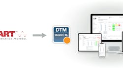 Modern flow control software driver based on FDT/DTM technology extends standardized device management to mobile and OPC UA applications.