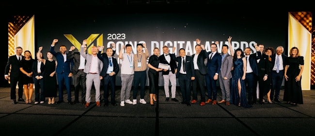 Winners of the 2023 Going Digital Awards in Infrastructure celebrate their accomplishments. Nominations are open for the 2024 awards.