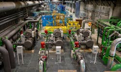 Motors and support equipment in the cooling and ventilation system at CERN. Motors and support equipment in the cooling and ventilation system at CERN.