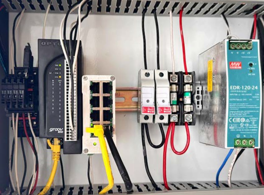 Figure 1: To prevent costly overflow spills and improve efficiency, Point Energy Partners recently adopted radar level sensors at its saltwater disposal (SWD) sites in west Texas and southeastern New Mexico. PEP also deployed Inductive Automation&rsquo;s web-based Ignition SCADA software, MQTT Sparkplug B interoperability protocol, and Ignition Perspective HMI for remote monitoring, as well as Opto 22&rsquo;s compatible groov RIO edge I/O to automate pump control and tank level management.