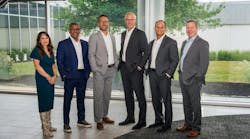 Pictured (l. to r., Marian Roldan, Davis Mathews, Kyle Bordner, Kevin Zak, Doug Ferguson and Heath Scoggin. Pictured (l. to r., Marian Roldan, Davis Mathews, Kyle Bordner, Kevin Zak, Doug Ferguson and Heath Scoggin.