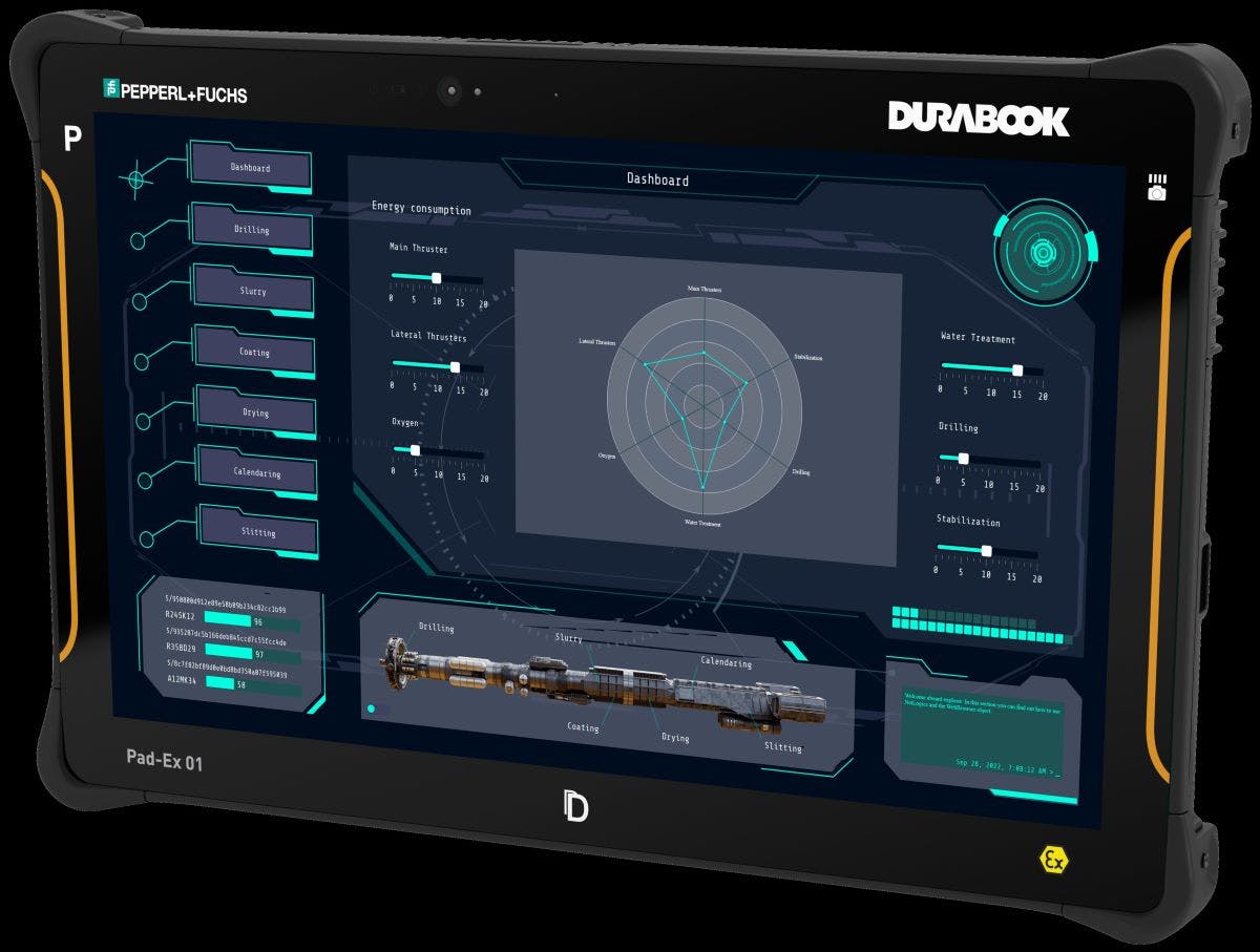 ThinManager-ready tablet series Pad-Ex from Pepperl+Fuchs
