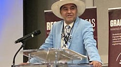 Faisal Kahn, director of the Mary Kay O'Connor Process Safety Center (MKOPSC) at Texas A&M University’s (TAMU) Engineering Experiment Station (TEES), introduces the speakers at its 2024 Safety and Risk Conference 2024 on Oct. 21-24 in College Station, Tex. Faisal Kahn, director of the Mary Kay O'Connor Process Safety Center (MKOPSC) at Texas A&M University’s (TAMU) Engineering Experiment Station (TEES), introduces the speakers at its 2024 Safety and Risk Conference 2024 on Oct. 21-24 in College Station, Tex.