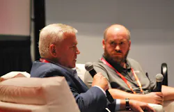 Jack Uhl, vice president, business development, Convergix Automation Solutions (left) and Chad McDowell, technical resource director, Concept Systems (right)