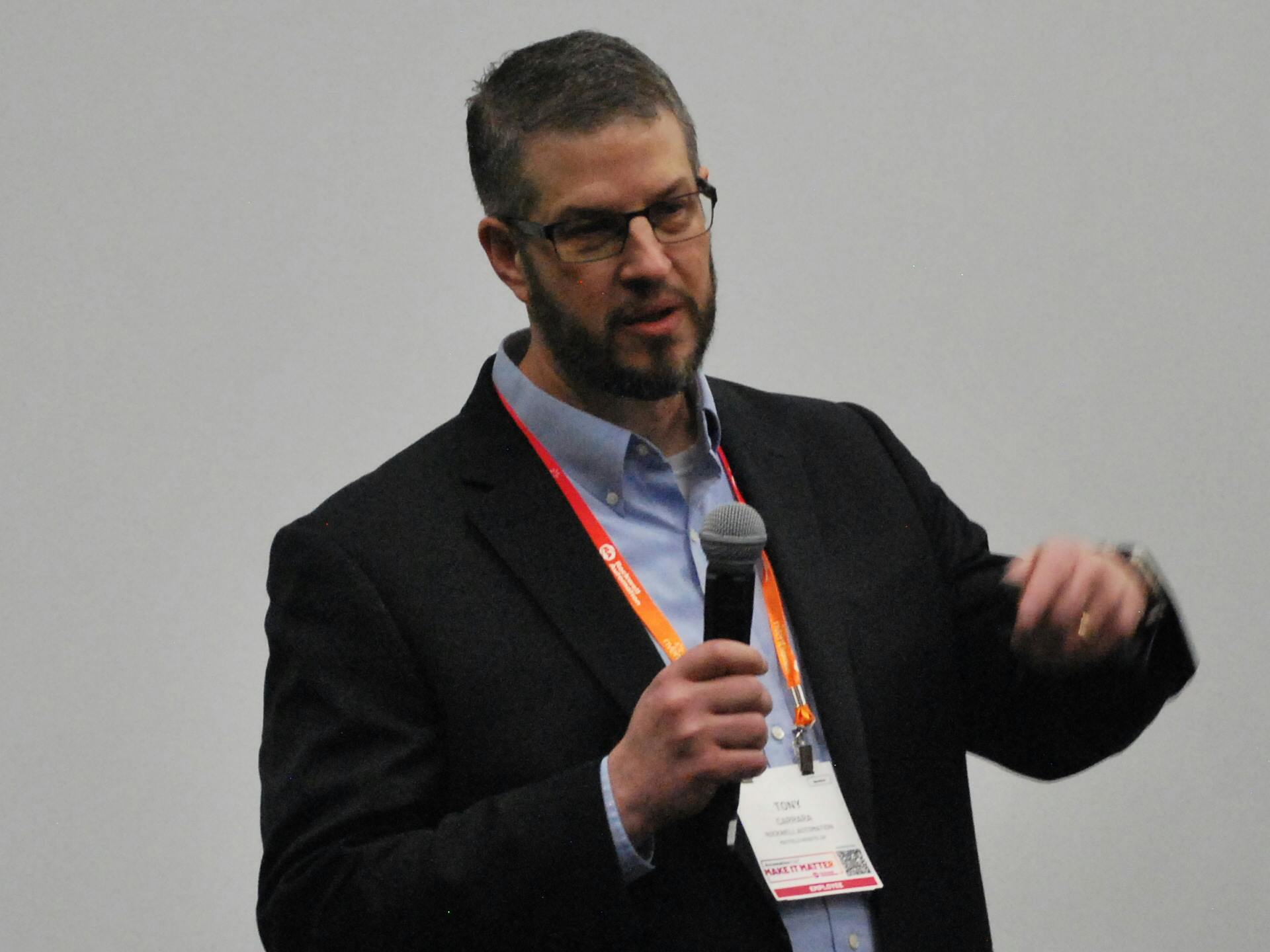 Tony Carrara, Rockwell Automation&rsquo;s business manager for FactoryTalk Design Studio