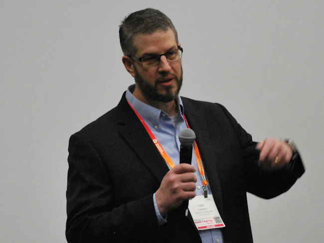Tony Carrara, Rockwell Automation&rsquo;s business manager for FactoryTalk Design Studio
