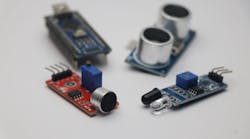 Sound sensor, IR sensor and ultrasonic module Sound sensor, IR sensor and ultrasonic module