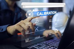 Engineer or lab staff pointing on instrument calibration Engineer or lab staff pointing on instrument calibration
