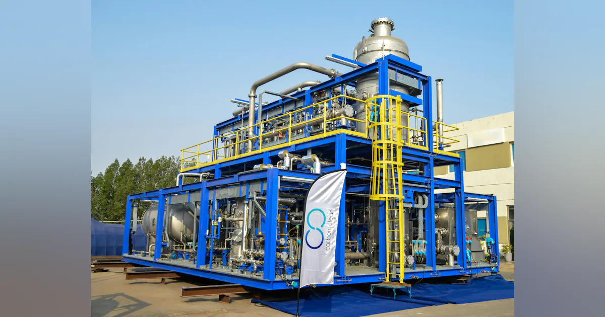 Aramco, Carbon Clean and Samsung collaborate on carbon-capture plant ...
