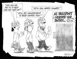 Control Talk February 2025 cartoon Control Talk February 2025 cartoon