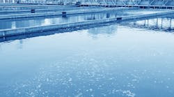 Modern urban wastewater treatment plant Modern urban wastewater treatment plant