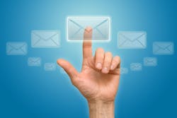 Pressing digital envelope Pressing digital envelope