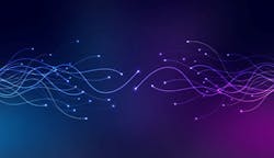 Blue and purple dots lines. Digital, communication, science, networks. Blue and purple dots lines. Digital, communication, science, networks.