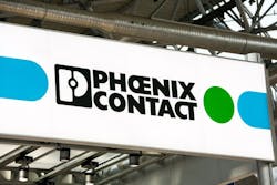 Phoenix Contact logo sign Phoenix Contact logo sign