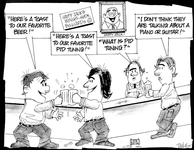 April 2025 Control Talk cartoon