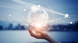 Global communication network concept Global communication network concept