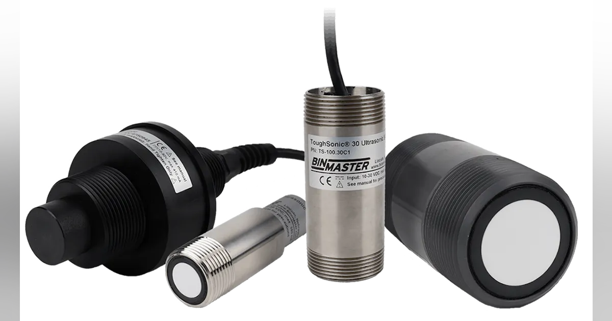 Sensor Model H Non-contact, ultrasonic sensors include chemical-resistant models for ...