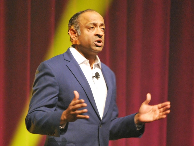 “The future of industrial automation isn't being handed down from the top. It is being built brick-by-brick.” In the closing general session of Emerson Exchange 2025, Emerson’s Ram Krishnan noted the critical role that attendees play in bringing industry forward to a new era of sustainably optimized performance.